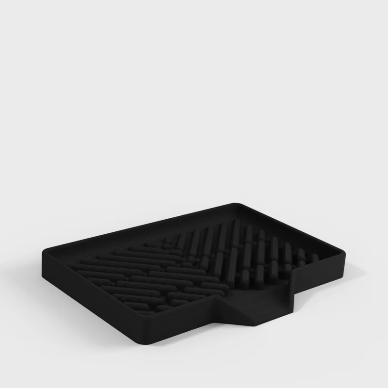 Porte-savon auto-drainant pour cuisine et salle de bain