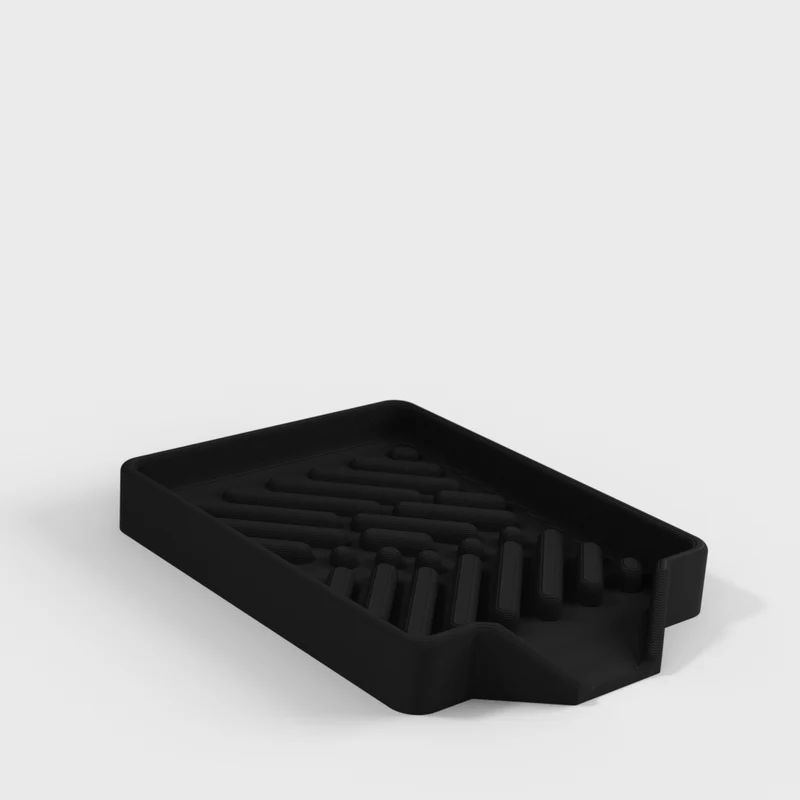 Porte-savon auto-drainant pour cuisine et salle de bain