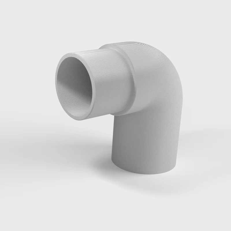 Raccord à angle droit pour séparateur cyclone Dust Deputy