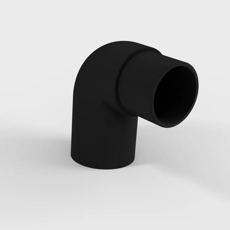 Raccord à angle droit pour séparateur cyclone Dust Deputy