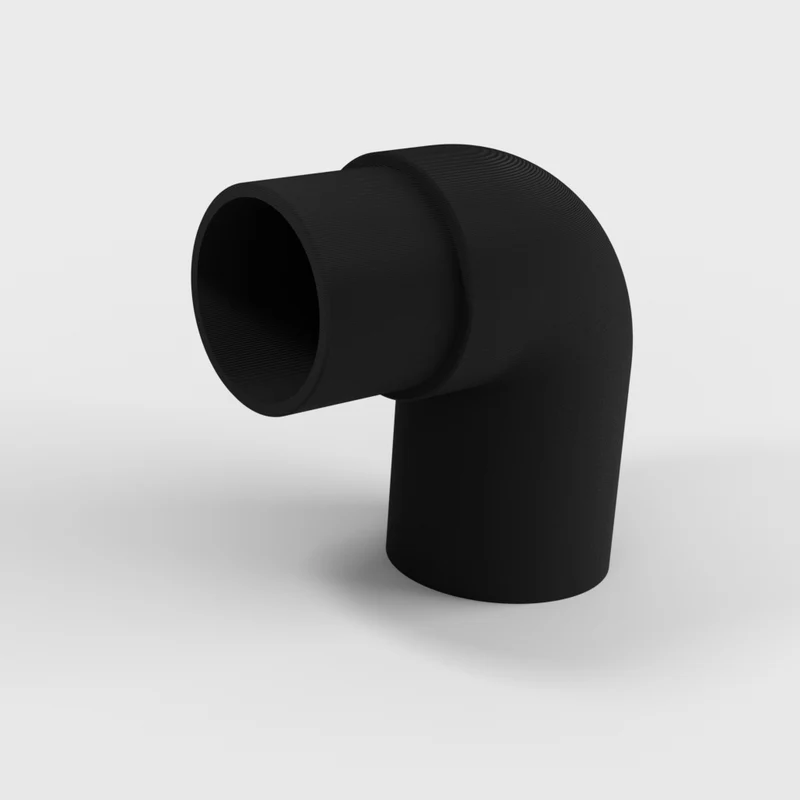 Raccord à angle droit pour séparateur cyclone Dust Deputy