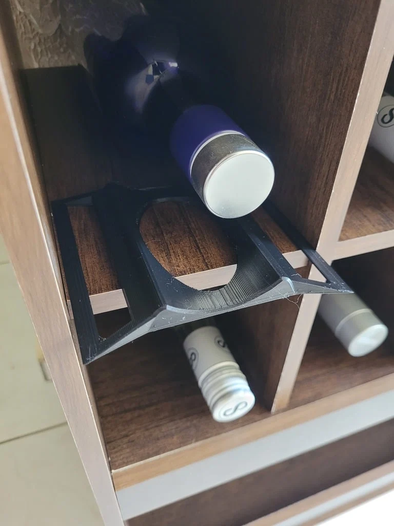 Porte-vin pour un stockage optimal des bouteilles