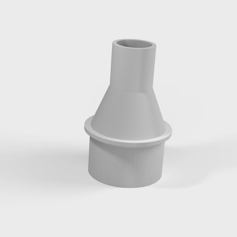 Adaptateur de tuyau d'aspirateur personnalisé 58 mm à 32 mm