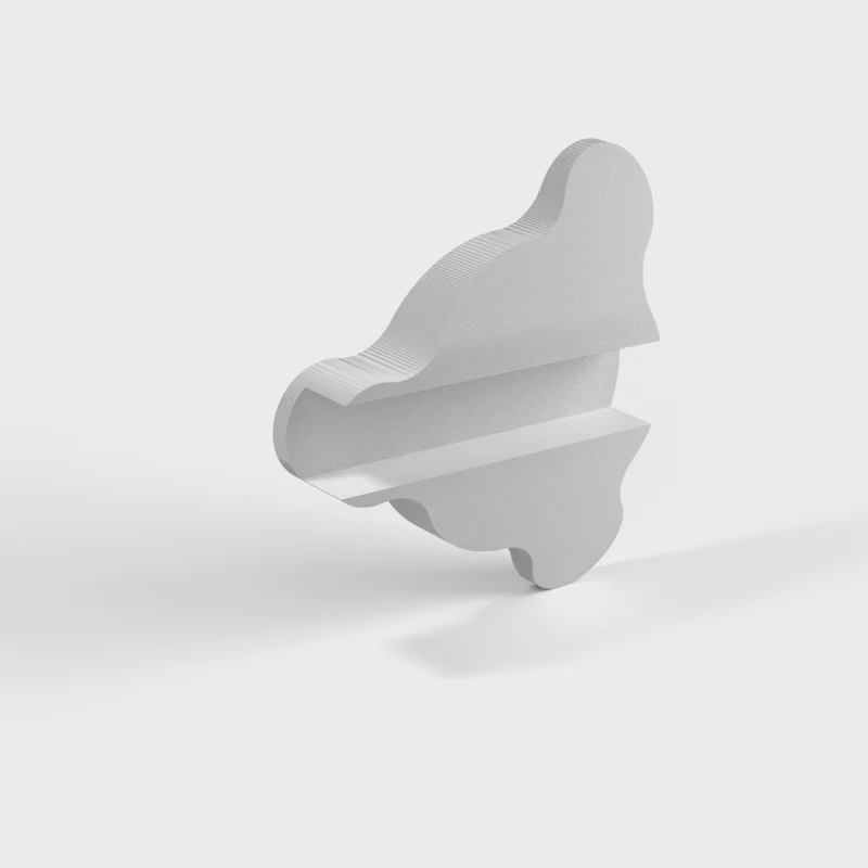 Support mural pratique pour Lazy Susan - Organisation efficace du bureau