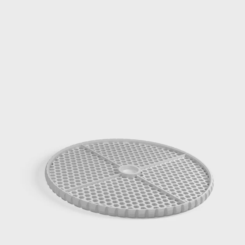 Platine tournante efficace pour la peinture à l'aérographe