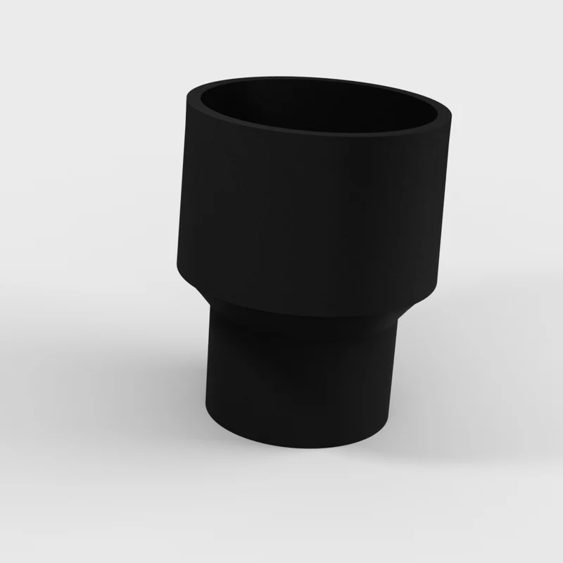 Adaptateur de tuyau d'aspirateur pour MasterVac (2-1/4" à 1-1/4" Fileté)
