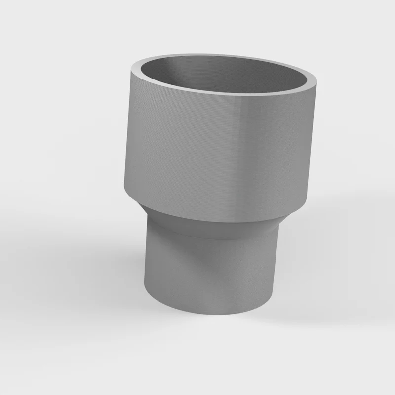 Adaptateur de tuyau d'aspirateur pour MasterVac (2-1/4" à 1-1/4" Fileté)
