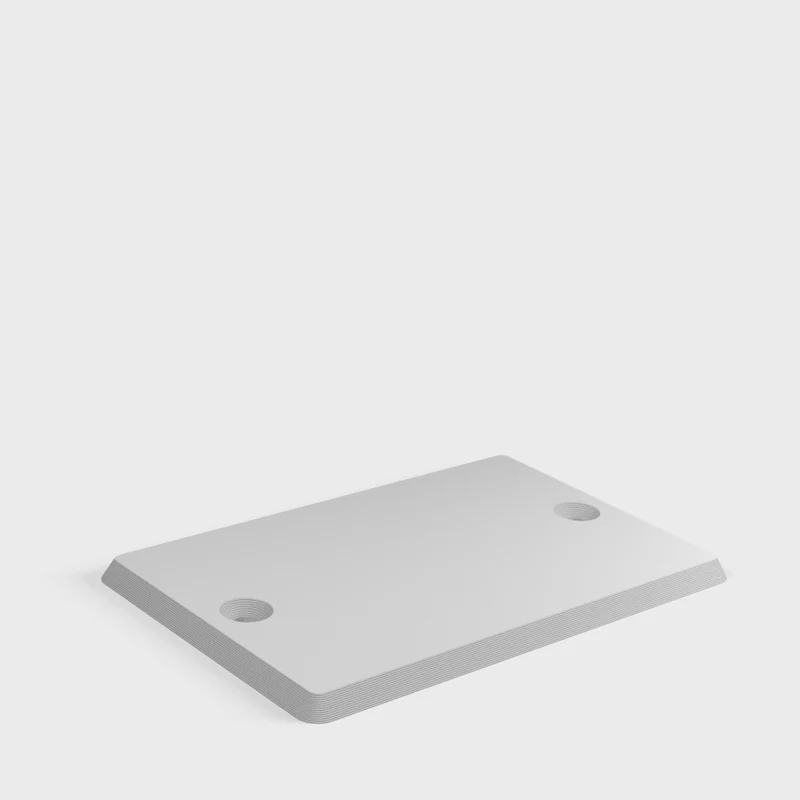 Plaque de recouvrement pour prise d'aspirateur central