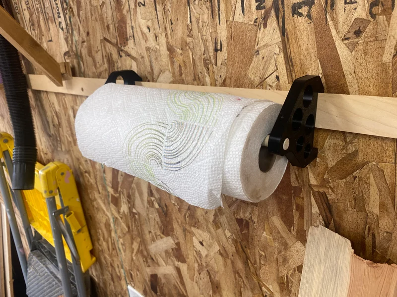 Porte-papier à tasseaux français pour atelier et maison