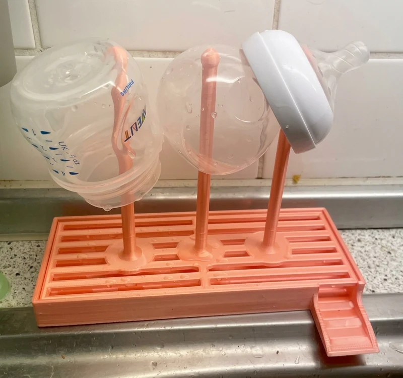 Organisateur d'évier de cuisine fonctionnel avec porte-bouteille