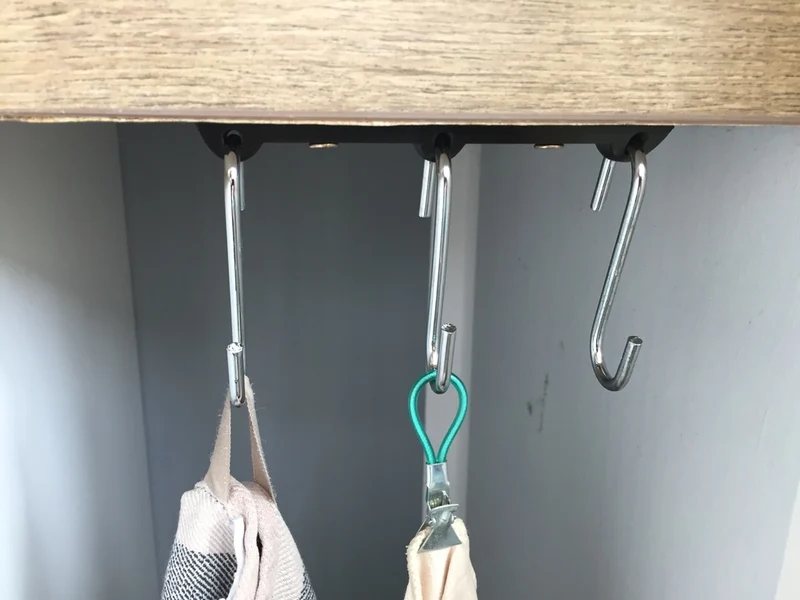 Crochet en S pratique pour les torchons de cuisine
