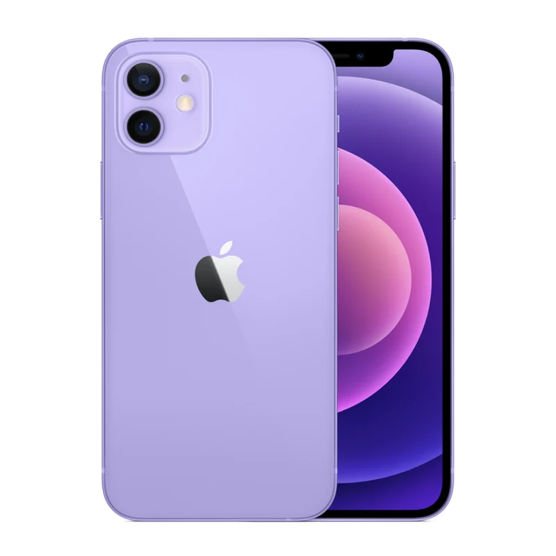 iPhone 12 64 Go - Mauve - Débloqué - Etat correct