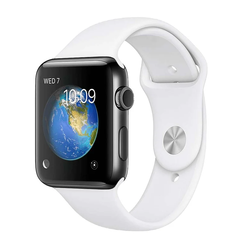 Apple Watch Series 2 Acier Inoxydable 42mm - Noir - Bon état