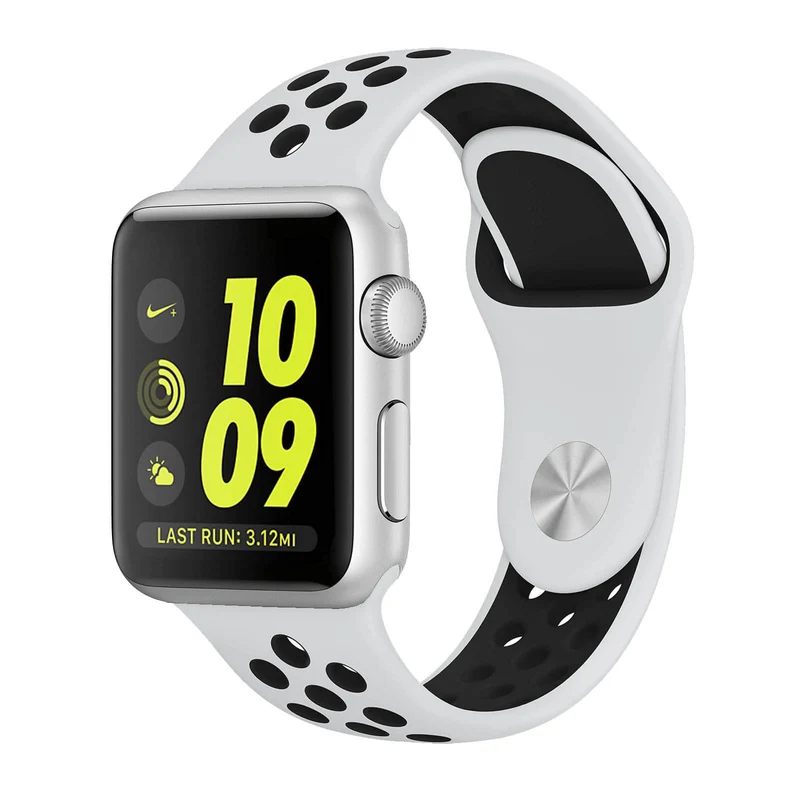 Apple Watch Series 2 Nike 42mm - Argent - Bon état