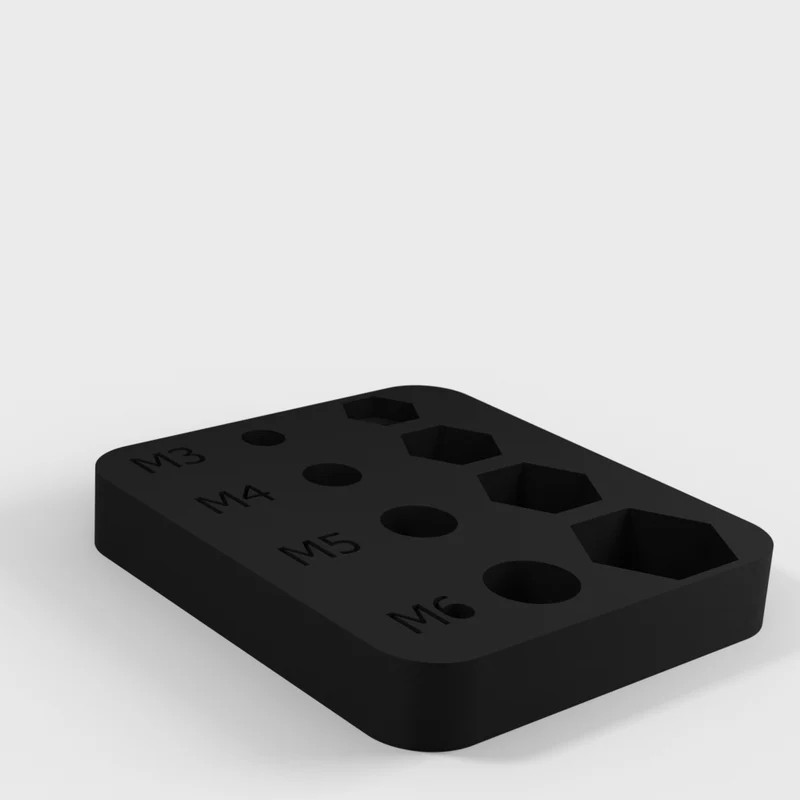 Trieur de boulons pratique pour boulons M3-M6