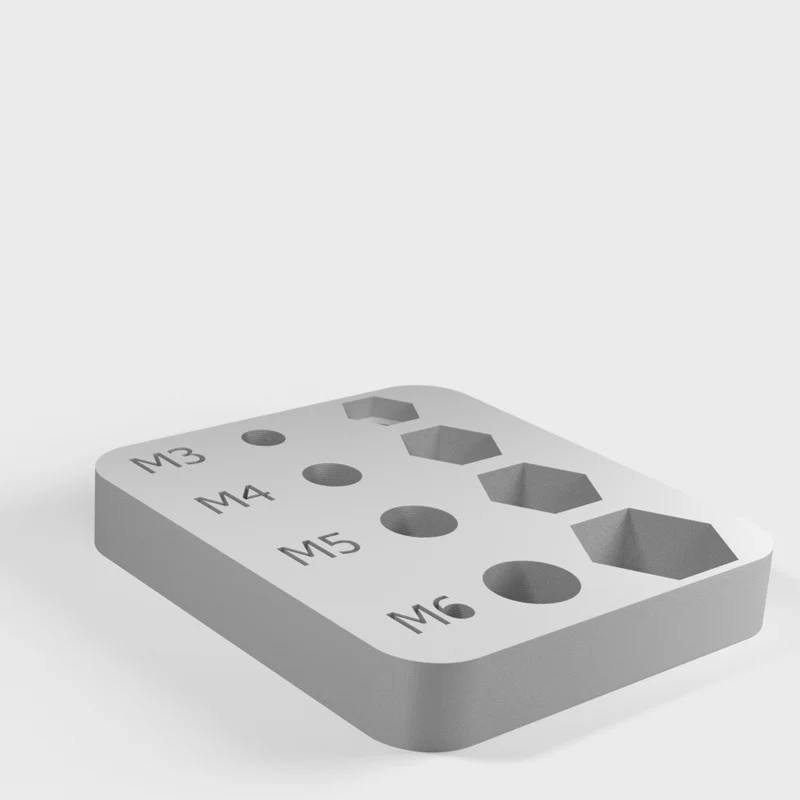 Trieur de boulons pratique pour boulons M3-M6