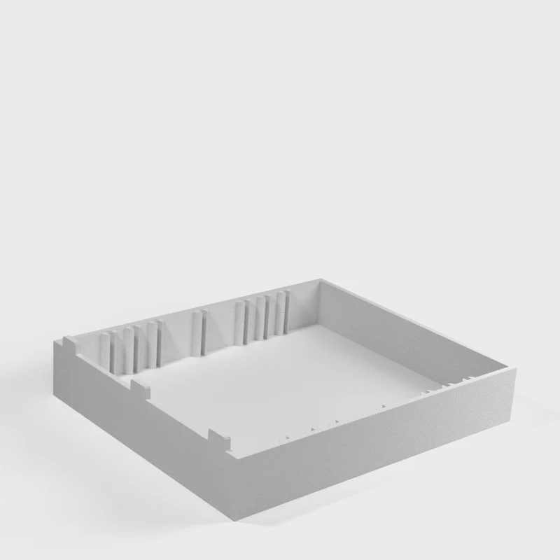 Petite boîte de rangement pour petites pièces (2,5 x 12,7 x 15,2 cm)