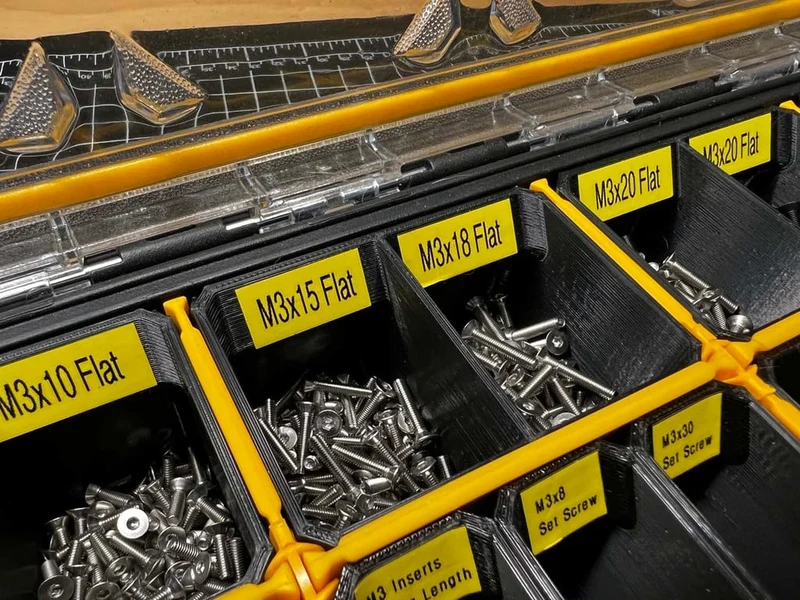 Boîtes d'organisateur modulaires pour petites pièces