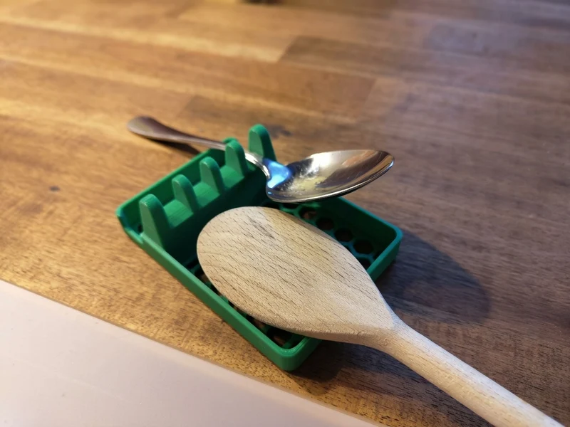 Support de couvercle et de louche de camping