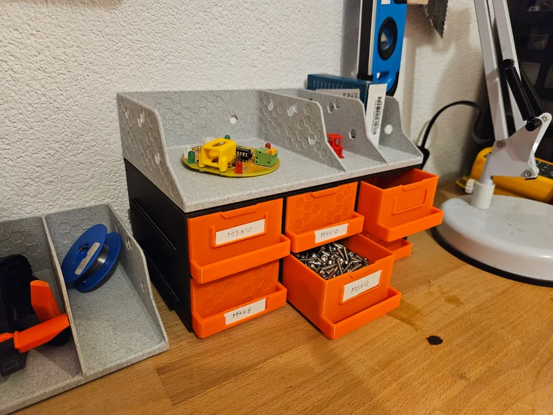 Meuble à tiroirs - Organisateur d'atelier modulaire