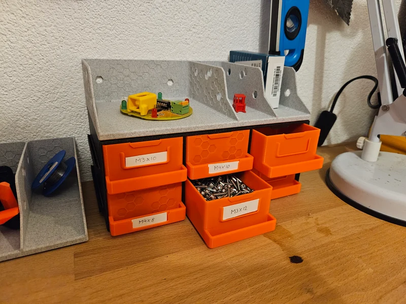 Meuble à tiroirs - Organisateur d'atelier modulaire