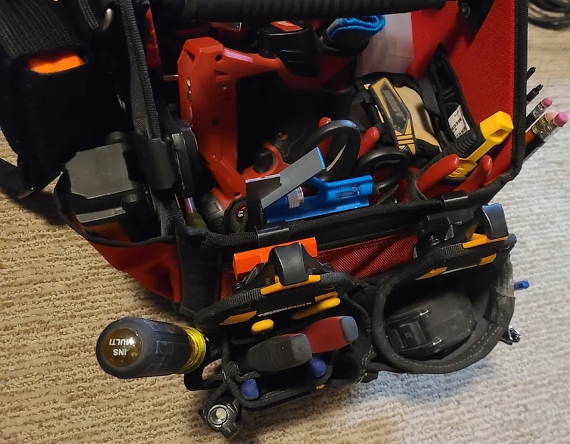 Clips de montage ClipTech pour sac à outils