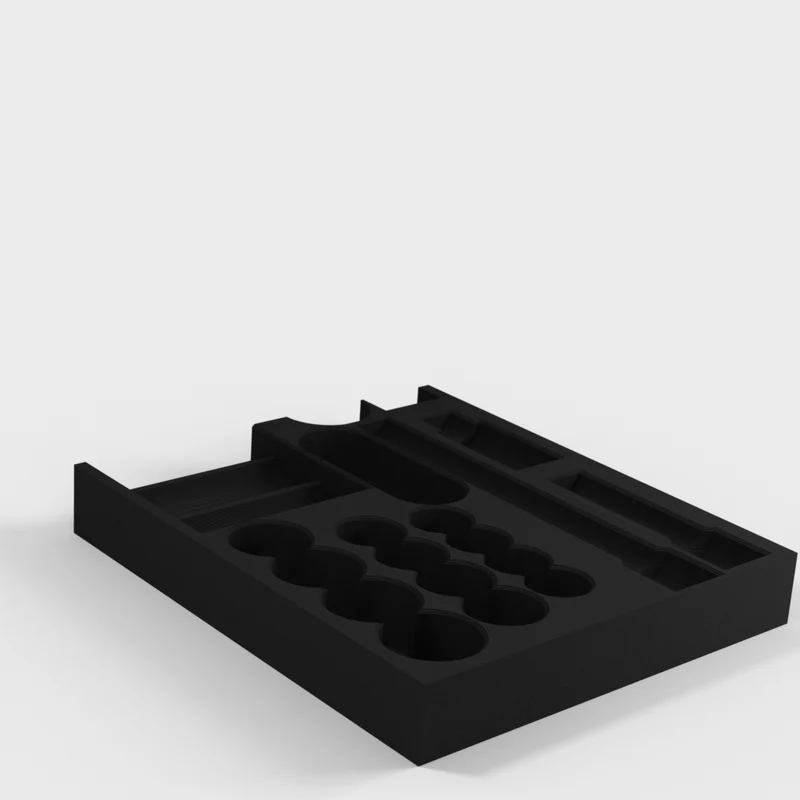 Insert de boîte à outils Jet pour kit de clés à douille métriques (8-19 mm)