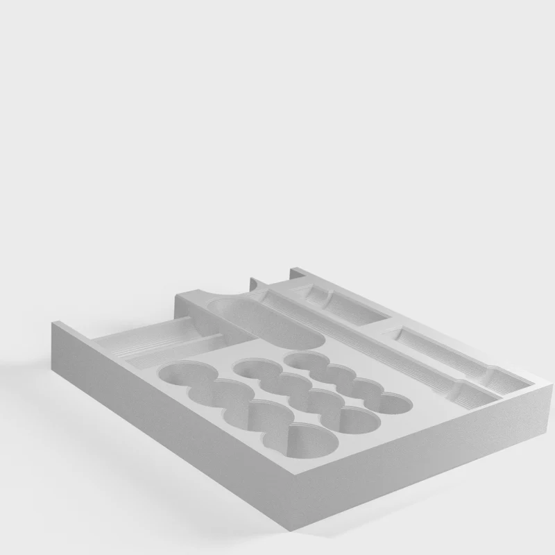 Insert de boîte à outils Jet pour kit de clés à douille métriques (8-19 mm)
