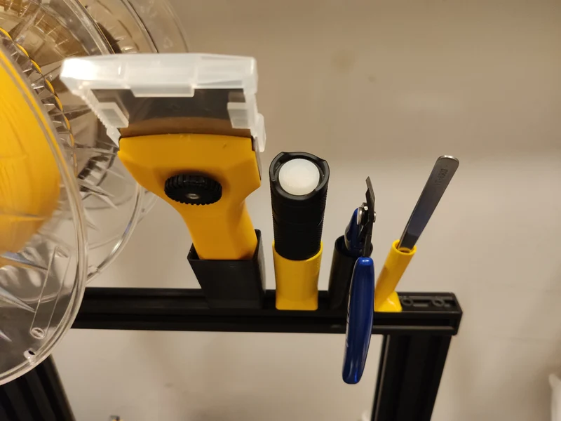 Supports d'outils pour extrusion 2020 – Pour OLFA T-45, Convoy S2+, pinces et brucelles