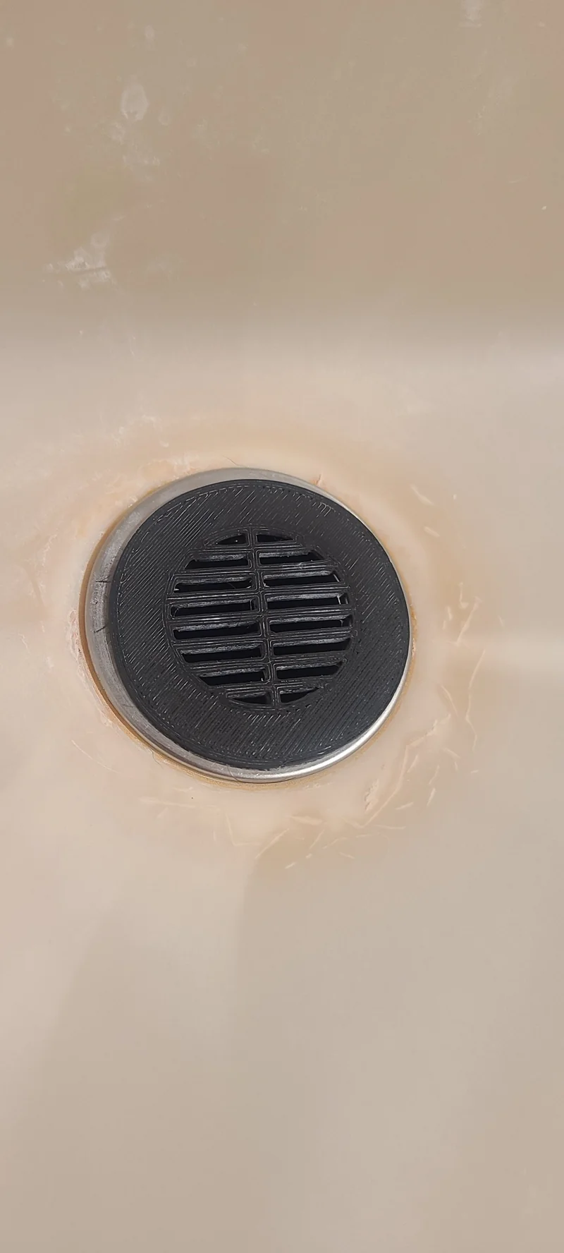 Passoire d'évacuation pour lavabo de salle de bain