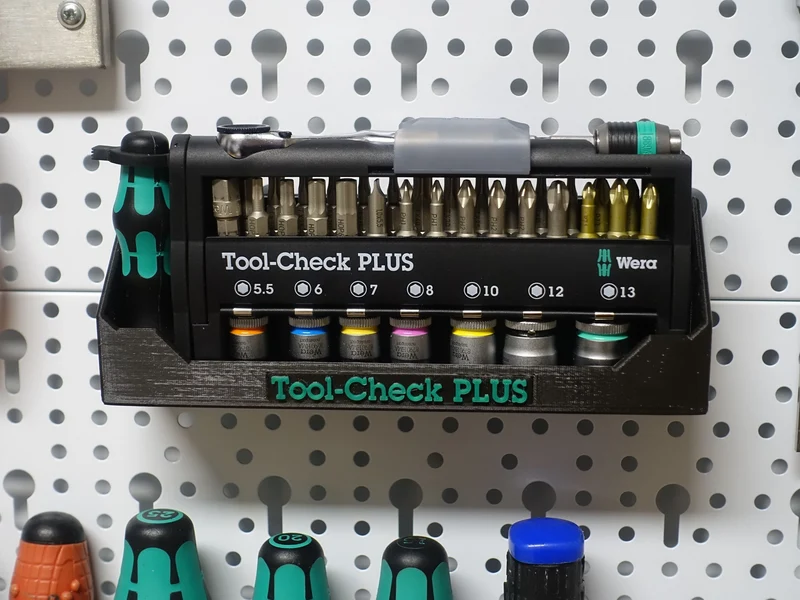 Support mural Wera Tool-Check Plus (sans clip de ceinture)