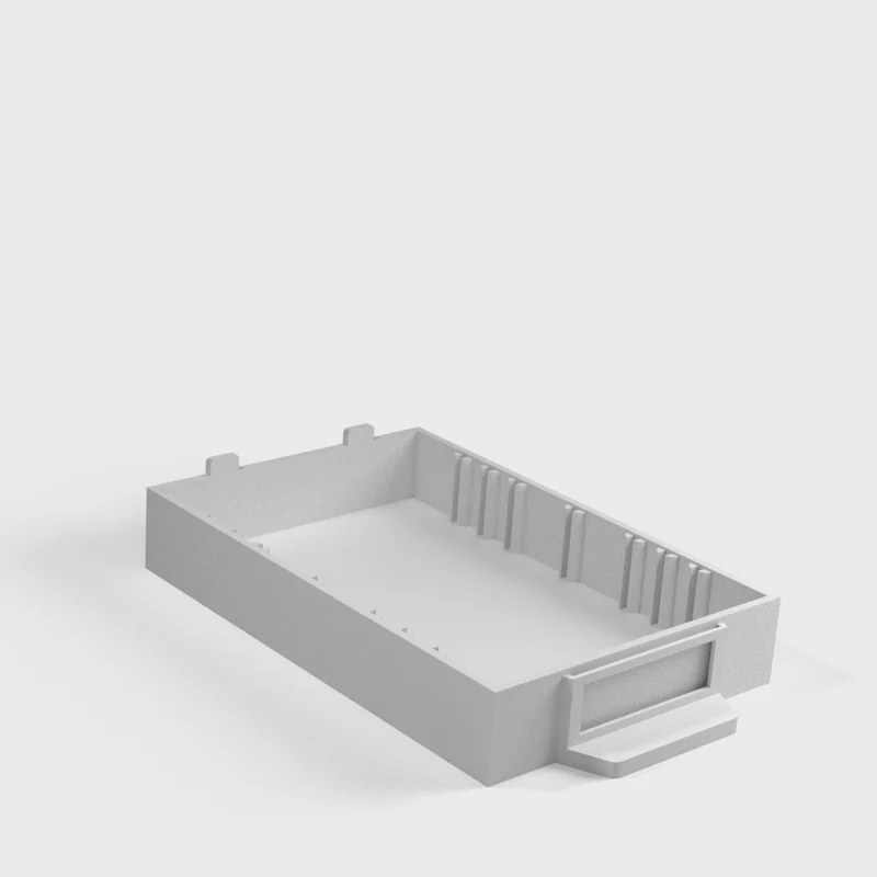 Boîte de rangement polyvalente pour petites pièces (2,5 cm x 10 cm x 15 cm)