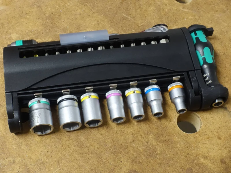 Support mural Wera Tool-Check Plus (sans clip de ceinture)