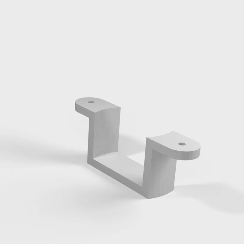 Support de montage pour haut-parleurs à vibrations (50x30mm)