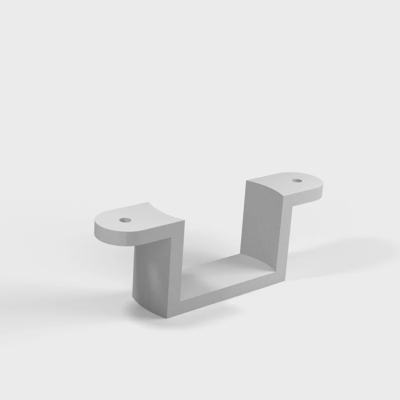 Support de montage pour haut-parleurs à vibrations (50x30mm)