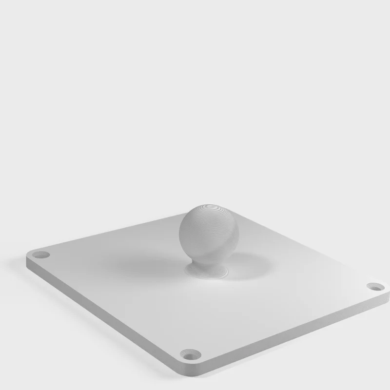 Joint à rotule pivotant pour petits écrans LCD