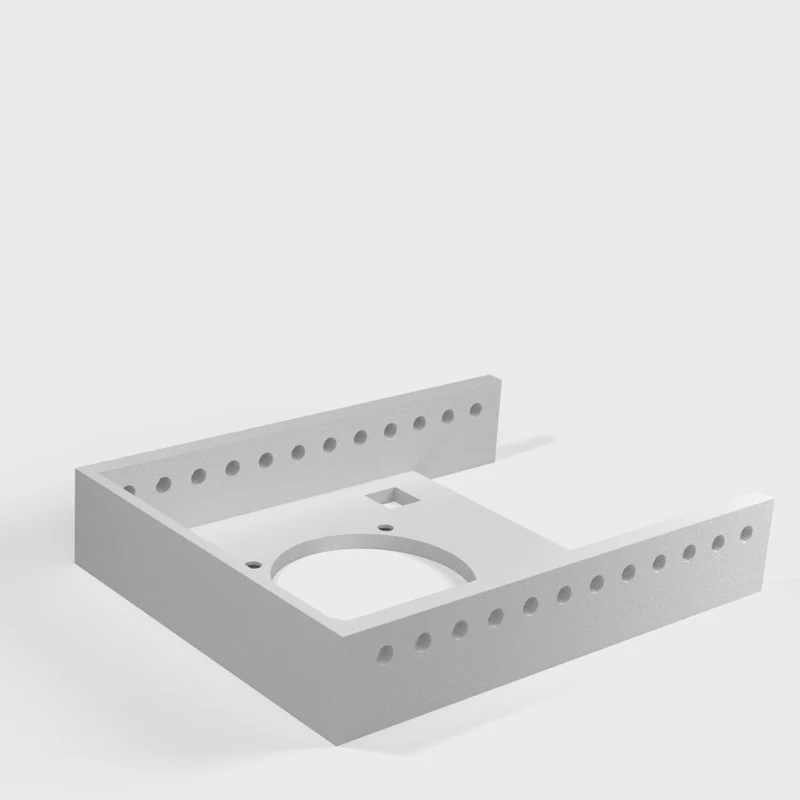 Support mural universel pour boîtier TV avec refroidissement par ventilateur