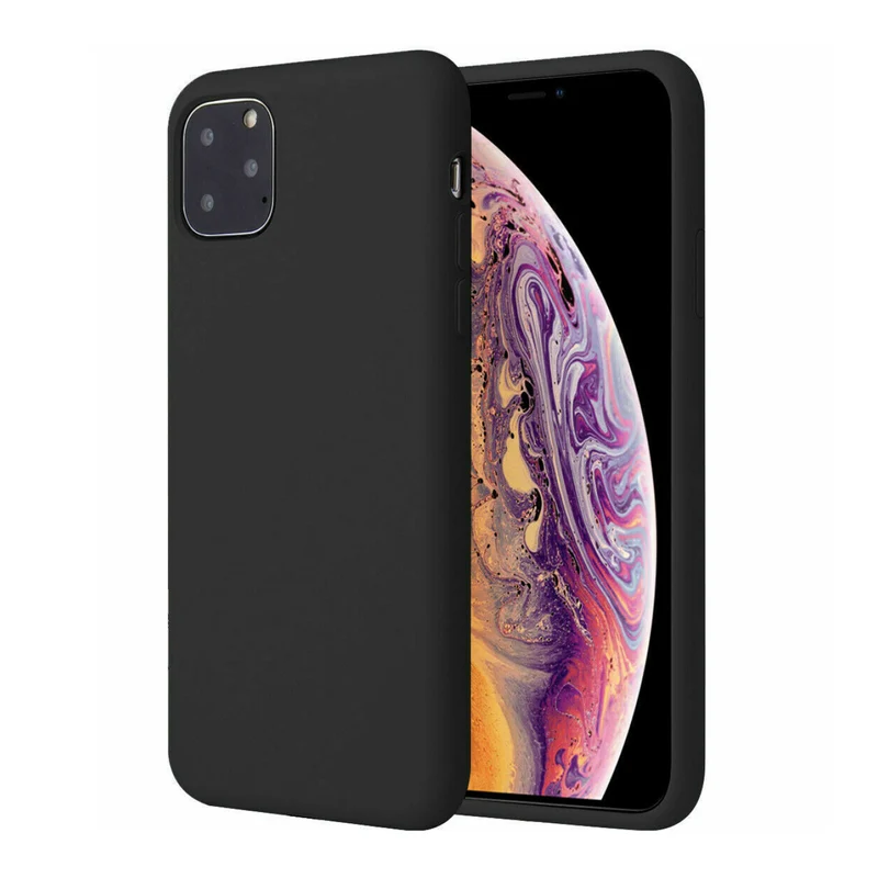 Liquid Phone Case - Noir - Apple iPhone 11 Pro Max