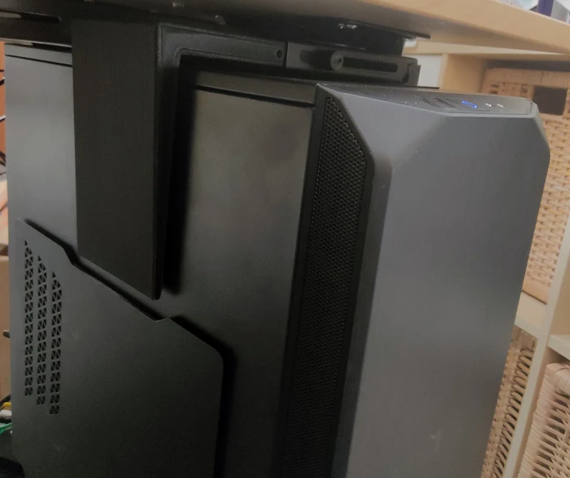 Extension de support CPU : Adaptation aux grandes tours de PC sous la table