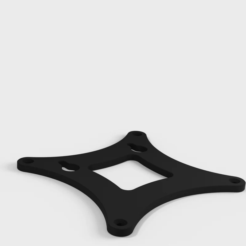 Support mural Vesa 100x100 pour TV de cuisine