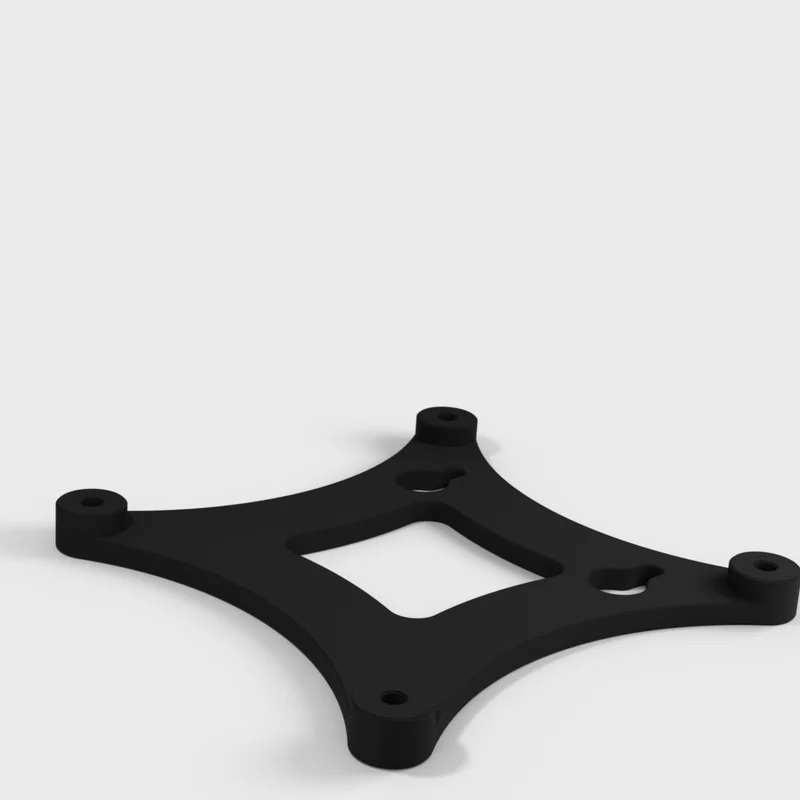 Support mural Vesa 100x100 pour TV de cuisine
