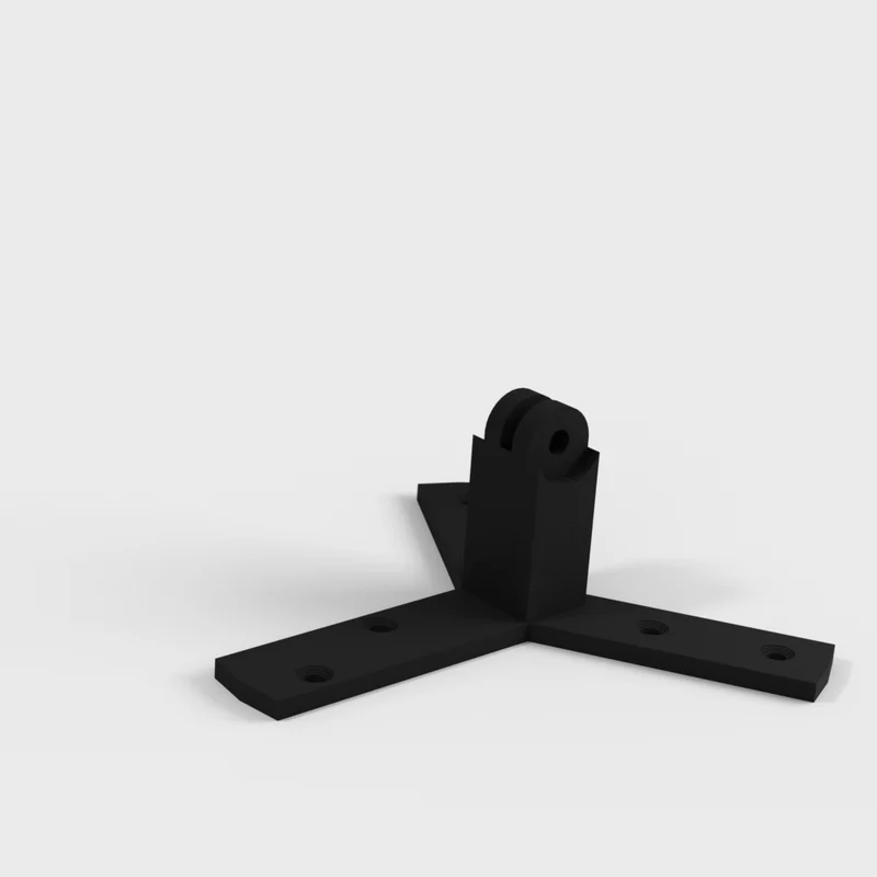 Support de projecteur de plafond avec angle réglable