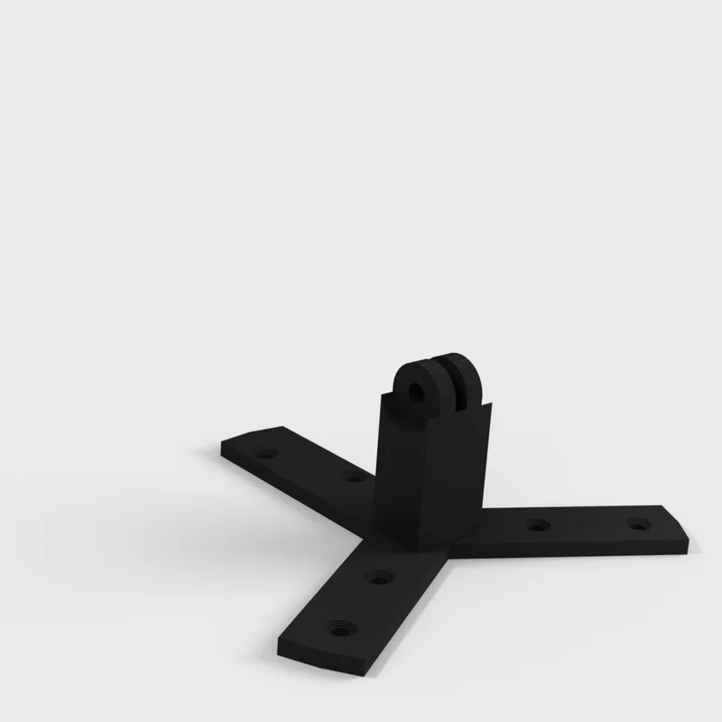Support de projecteur de plafond avec angle réglable
