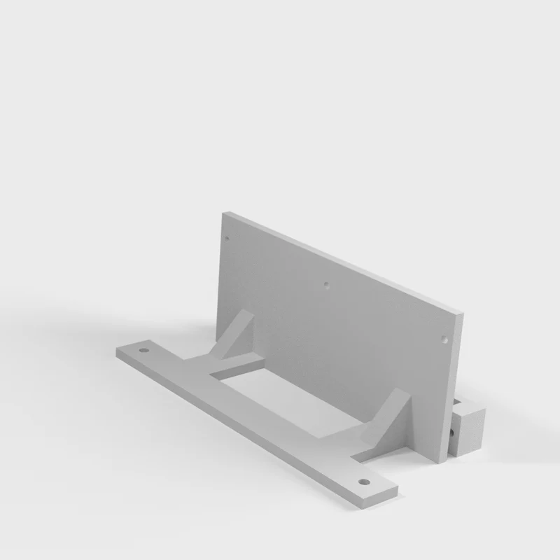 Étagère TV à montage VESA pour lecteur multimédia et disque dur