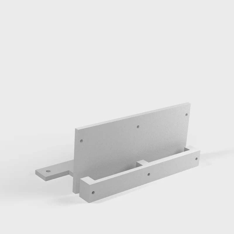 Étagère TV à montage VESA pour lecteur multimédia et disque dur