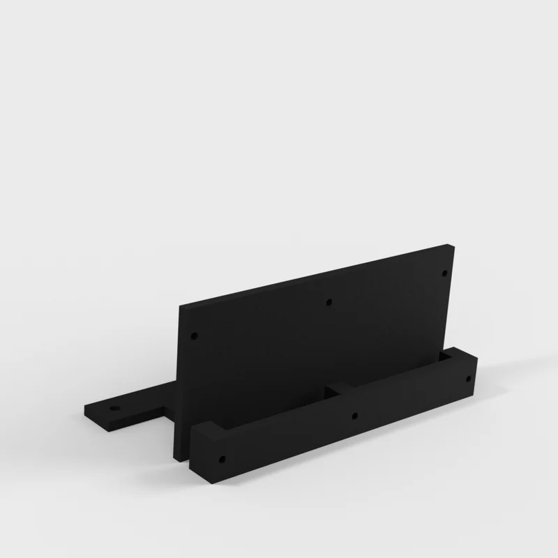 Étagère TV à montage VESA pour lecteur multimédia et disque dur