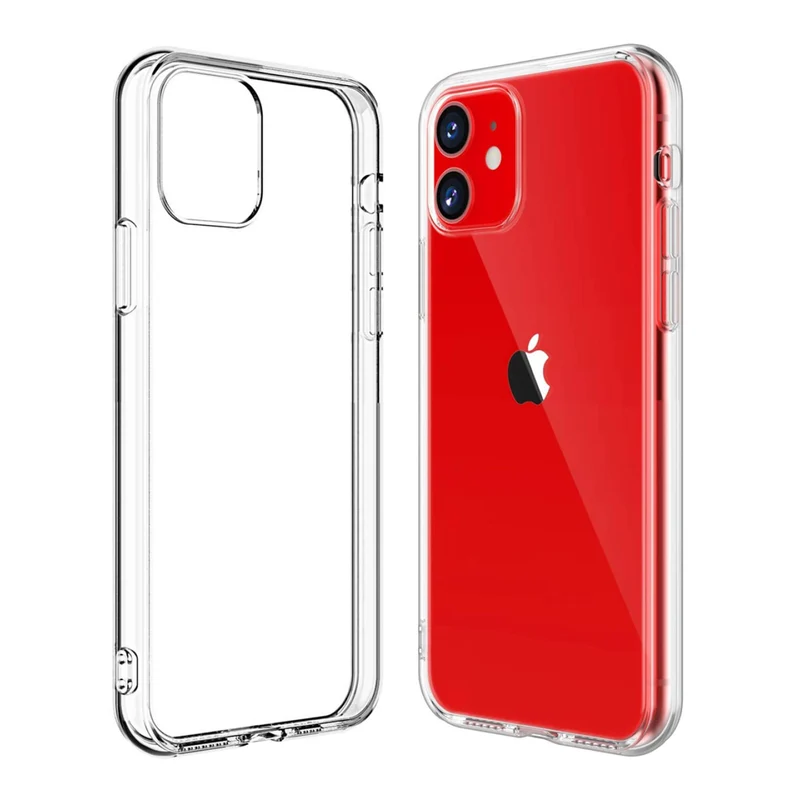 Silicone Phone Case - Clear - Apple iPhone 11 Pro Max