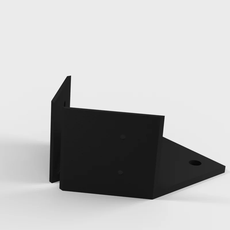 Support mural pour enceintes avant Microlab FC861 (angle)