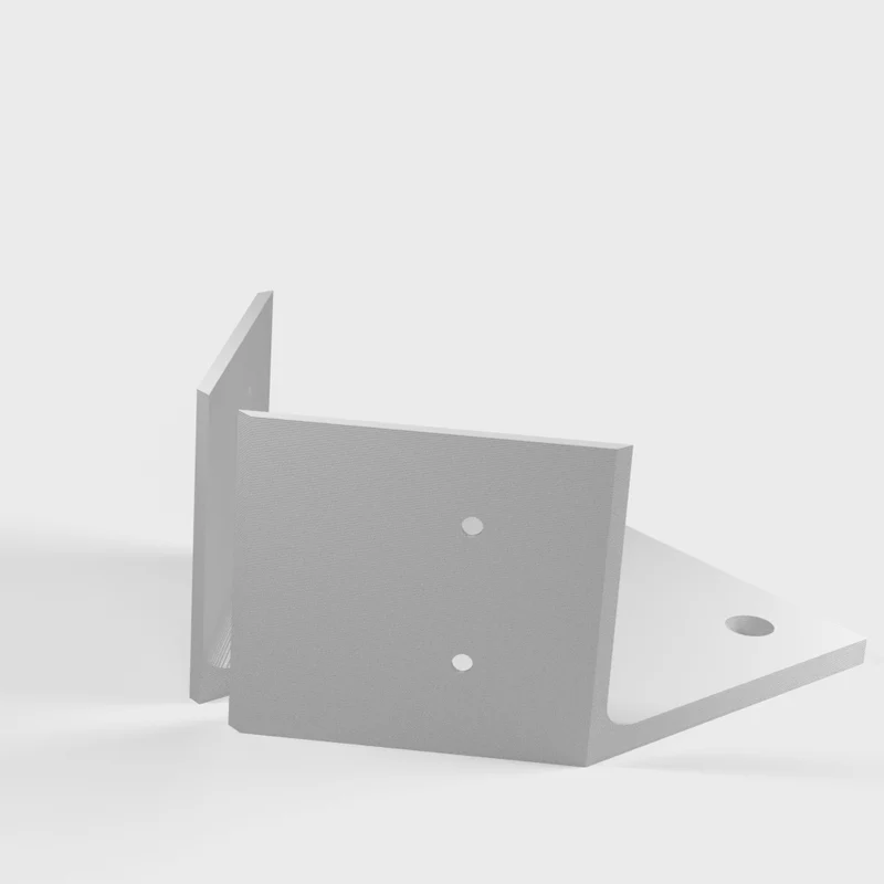 Support mural pour enceintes avant Microlab FC861 (angle)