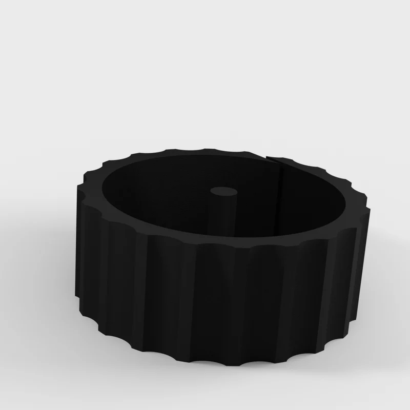 Support pour mètre ruban textile